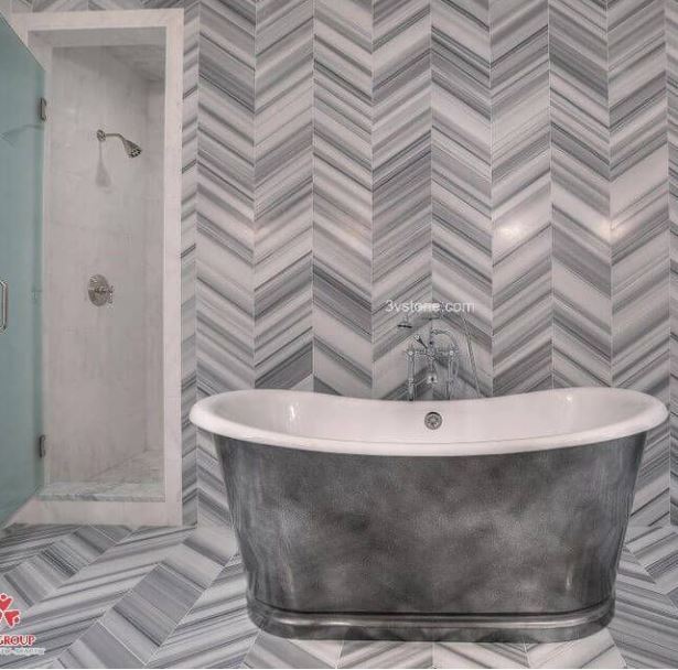 đá marble marmara white honed